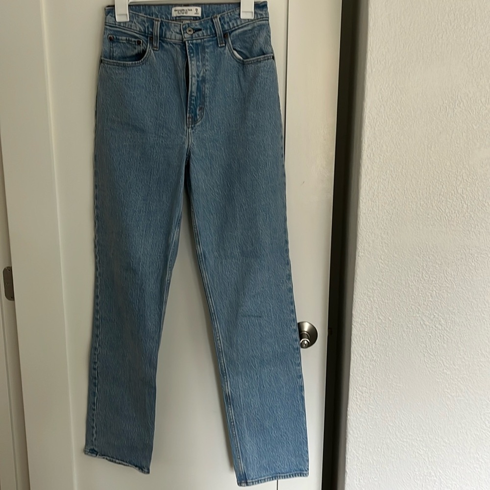 Abercrombie 90s straight denim